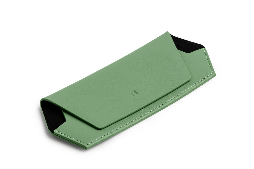 Fox and Leo glasses case - Sage - Paula Ryan