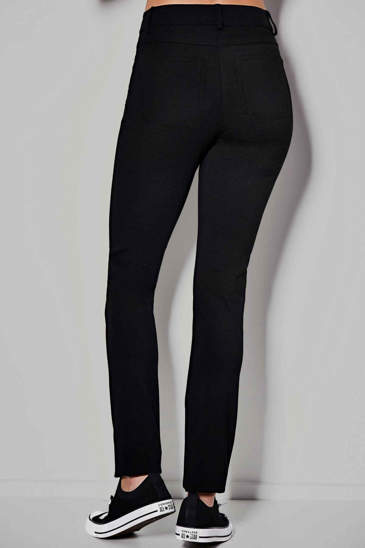 PAULA RYAN Stretch Roma Jean - Black - Paula Ryan