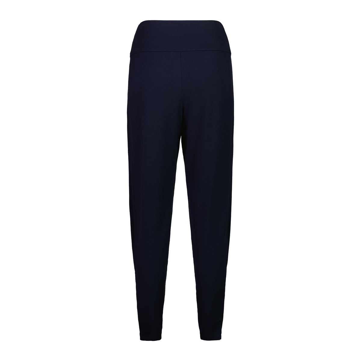 PAULA RYAN Ankle Pleat Merino Basque Pant -Navy - Paula Ryan
