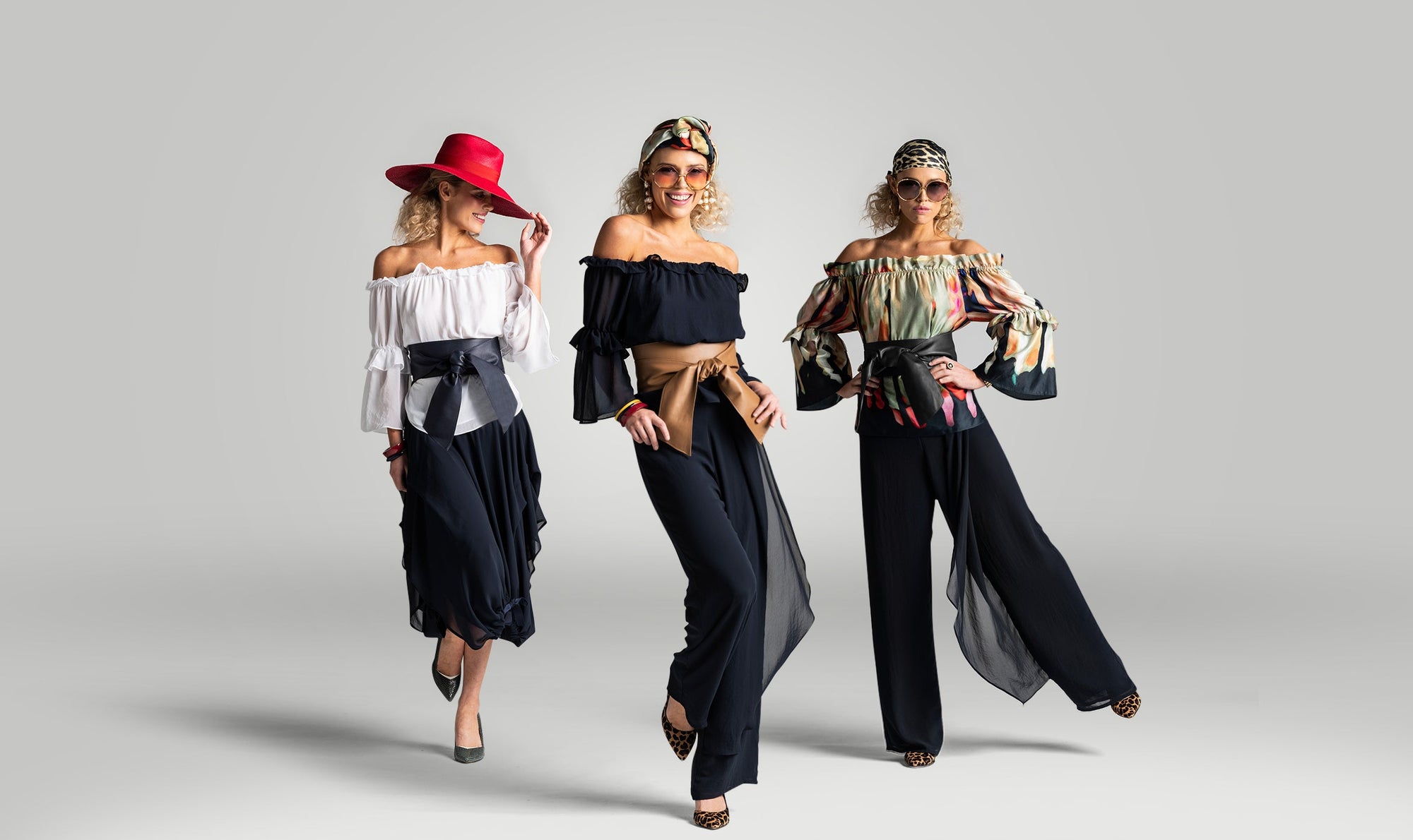 The PAULA RYAN Wrap Leather Belt