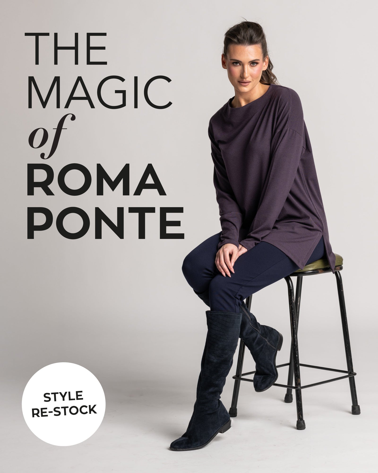 Roma Ponte: the structured stretch behind the Roma pieces