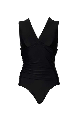 PAULA RYAN Cross Back Swimsuit