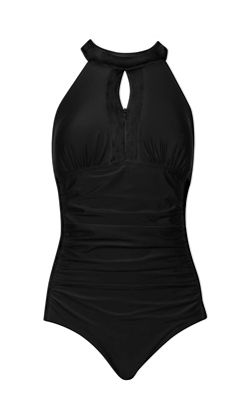 PAULA RYAN Zip Front Swimsuit - Paula Ryan