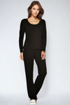 PAULA RYAN Tailored Pant - Merino Black