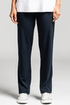 PAULA RYAN ESSENTIALS Slim Leg Lounge Pant - MicroModal Navy