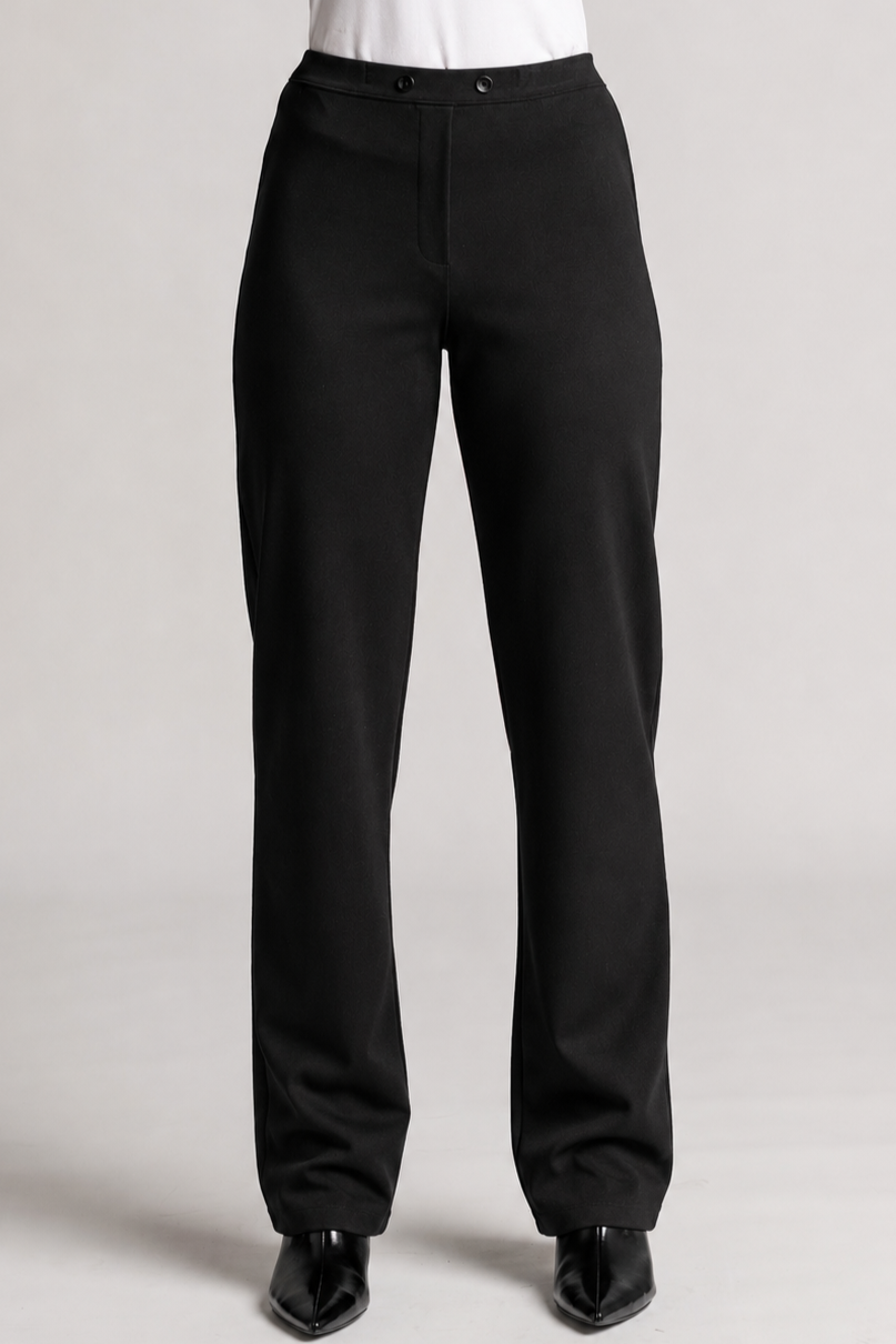 PAULA RYAN Tailored Pant - Roma Black
