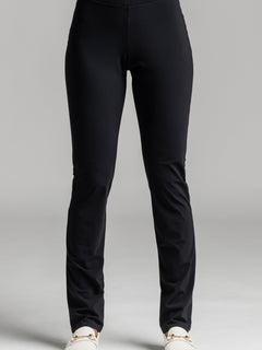PAULA RYAN Narrow Leg Pant - Classic Microjersey Black - Paula Ryan