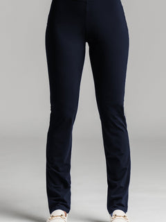 PAULA RYAN Narrow Leg Pant - Classic Microjersey Navy - Paula Ryan