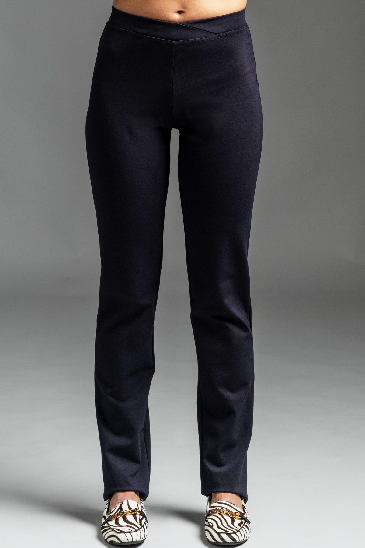 PAULA RYAN ESSENTIALS Narrow Leg Pants - Roma - Paula Ryan
