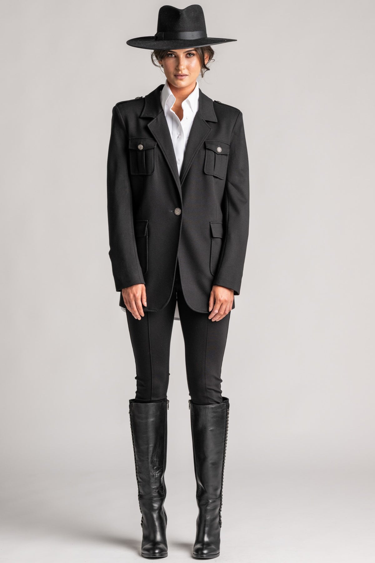 PAULA RYAN Roma Jean Legging Black