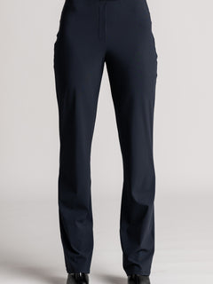PAULA RYAN Tailored Pant - Microjersey Navy