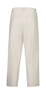 PAULA RYAN Panelled Soft Leg Jean - Sand - Microjersey