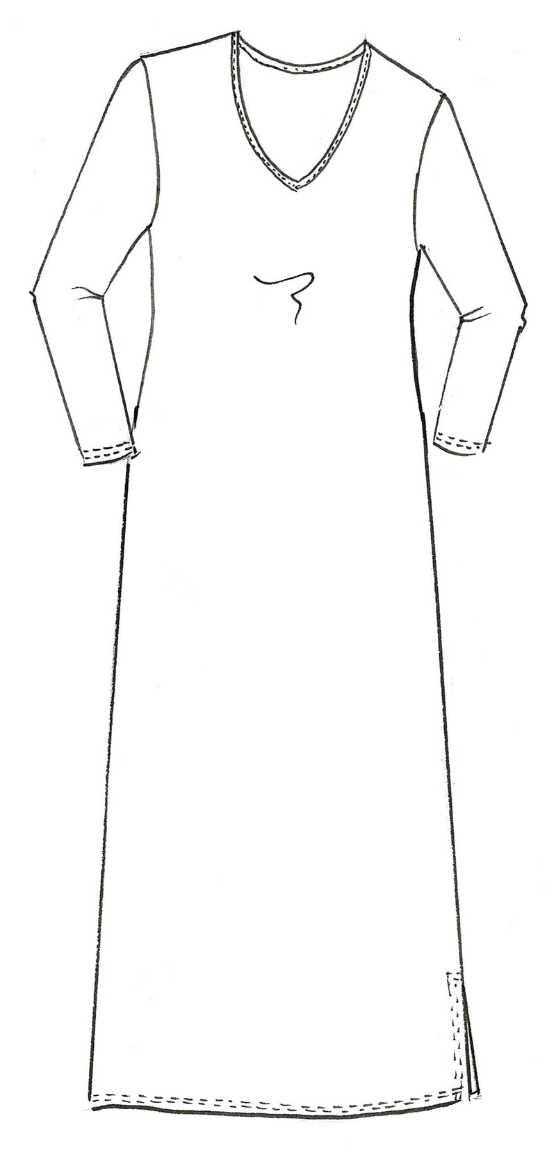 PAULA RYAN ESSENTIALS Scoop V Sheath Dress - Black Merino - Paula Ryan