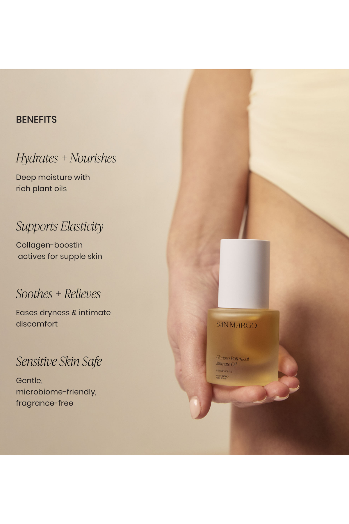 SAN MARGO - Glorioso Botanical Intimate Oil - 10ml - Paula Ryan