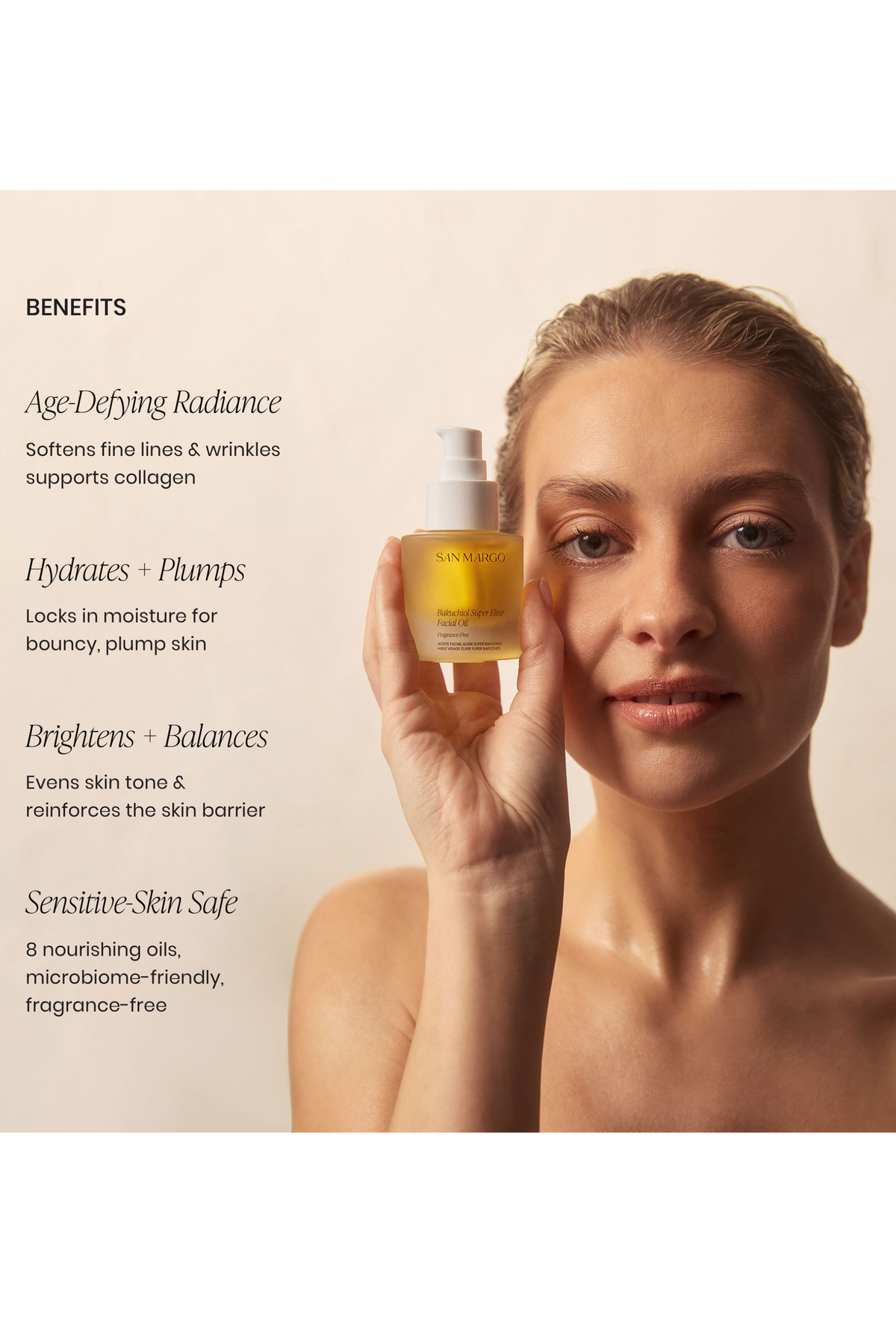 SAN MARGO - Bakuchiol Super Elixir Facial Oil 30ml - Paula Ryan