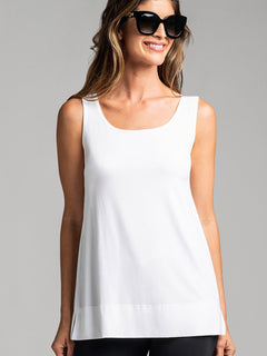 PAULA RYAN ESSENTIALS Easy Fit Singlet - Micromodal - Magpie Style