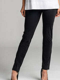 PAULA RYAN ESSENTIALS Waisted Cigarette Pant - Microjersey - Paula Ryan