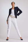 PAULA RYAN Double Breasted Jacket - Navy - Paula Ryan