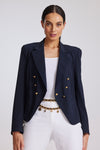 PAULA RYAN Double Breasted Jacket - Navy - Paula Ryan