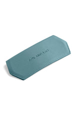 Fox and Leo glasses case - Teal