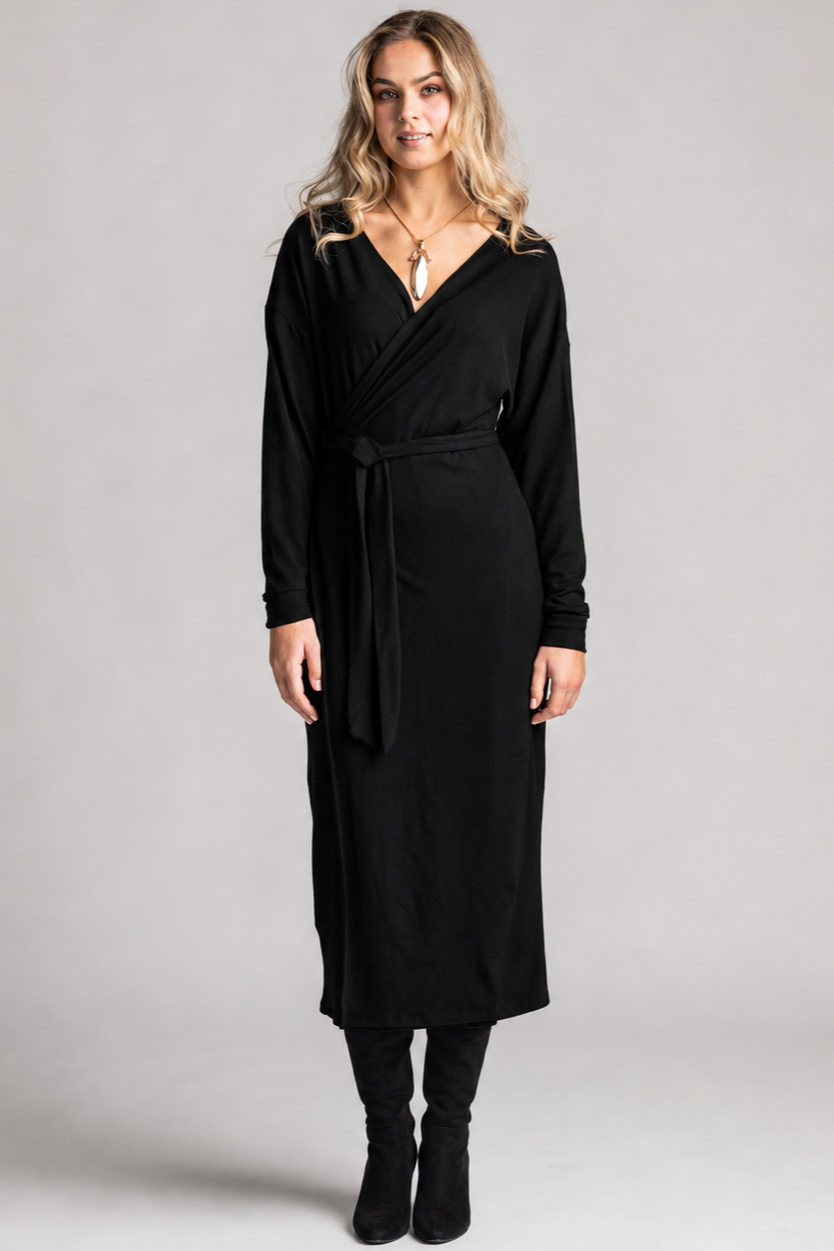 PAULA RYAN Wrap Dress