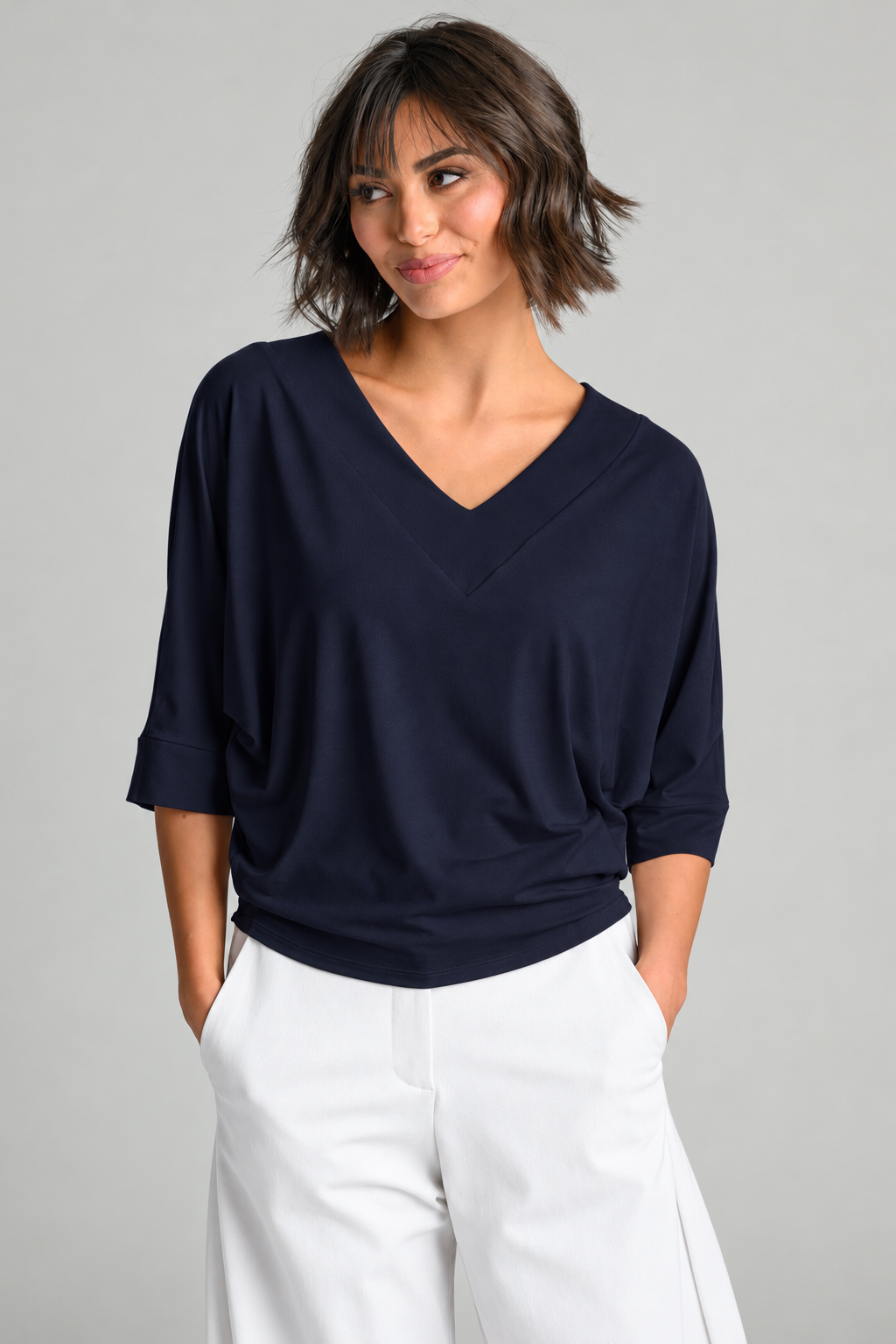 Paula Ryan B1030 Navy, view 2