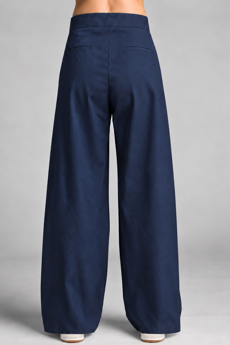 PAULA RYAN Sailor Pant - Navy Cotton Drill