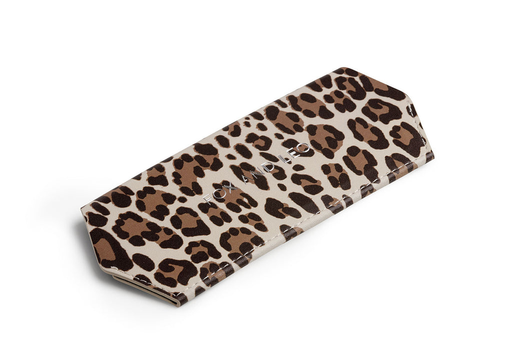 Fox and Leo glasses case - Leopard - Paula Ryan