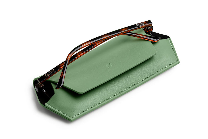 Fox and Leo glasses case - Sage - Paula Ryan