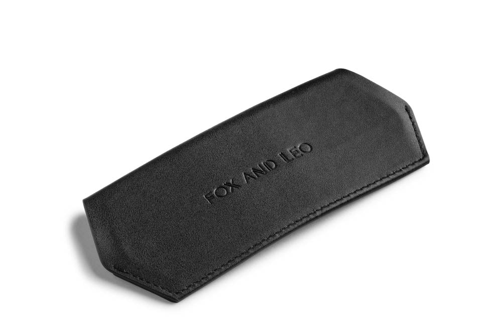 Fox and Leo glasses case - Black - Paula Ryan