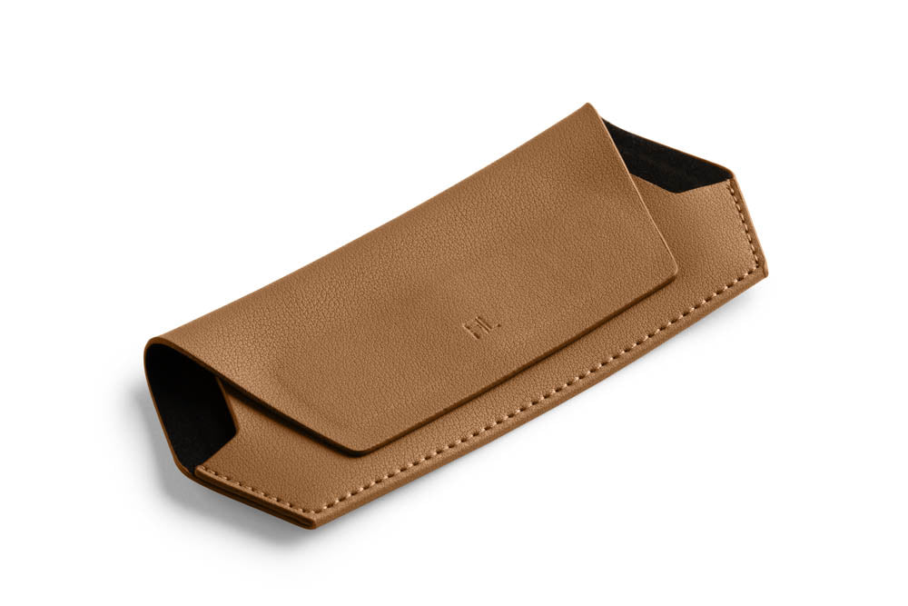 Fox and Leo glasses case - Tan - Paula Ryan