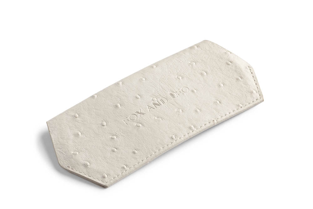 Fox and Leo glasses case - Stone - Paula Ryan