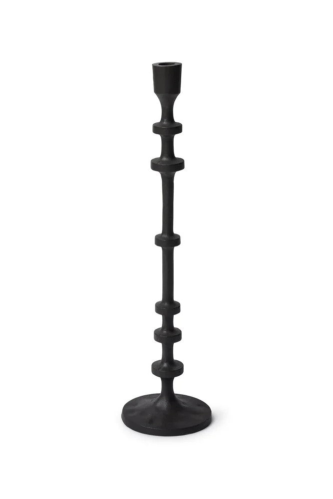 Watsoner Candleholder - Tall Black Matt