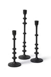 Watsoner Candleholder - Medium Black Matt