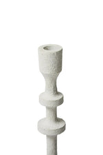 White Watsoner Candleholder - Tall Matt White Tall