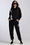 PAULA RYAN RELAXED Roma Lite Cowl Neck Sweater - Black - Paula Ryan