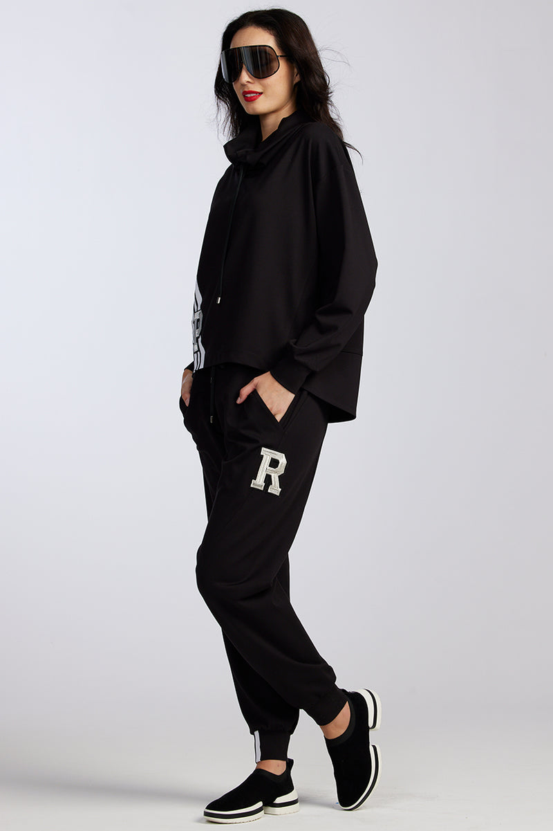 PAULA RYAN RELAXED Roma Lite Jogger - Black - Paula Ryan