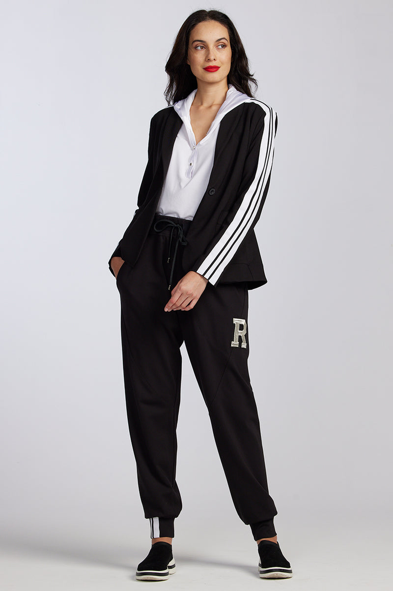 PAULA RYAN RELAXED Roma Lite Jogger - Black - Paula Ryan