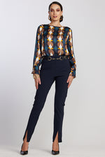PAULA RYAN Circle Print Top - Circle Print - Paula Ryan
