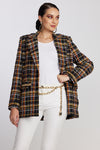 PAULA RYAN Check Beaded Blazer - Malik Check PRE ORDER - Paula Ryan