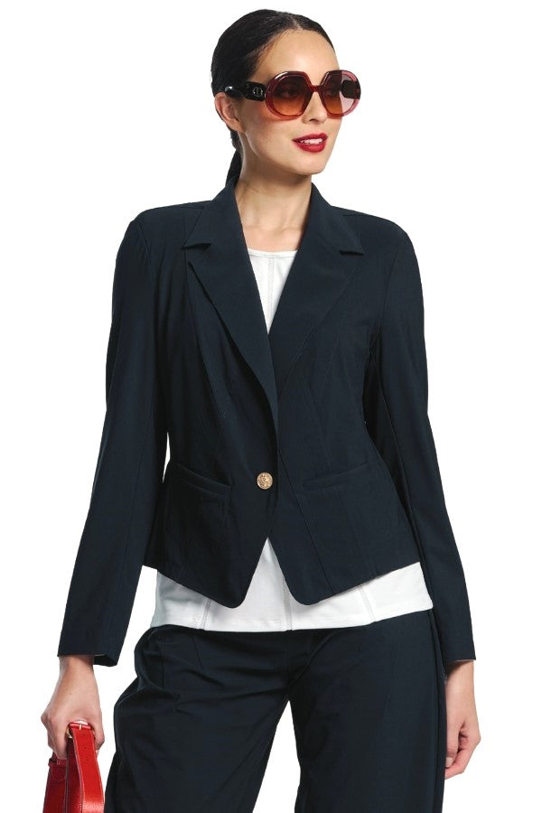 PAULA RYAN Girlfriend Jacket - Black