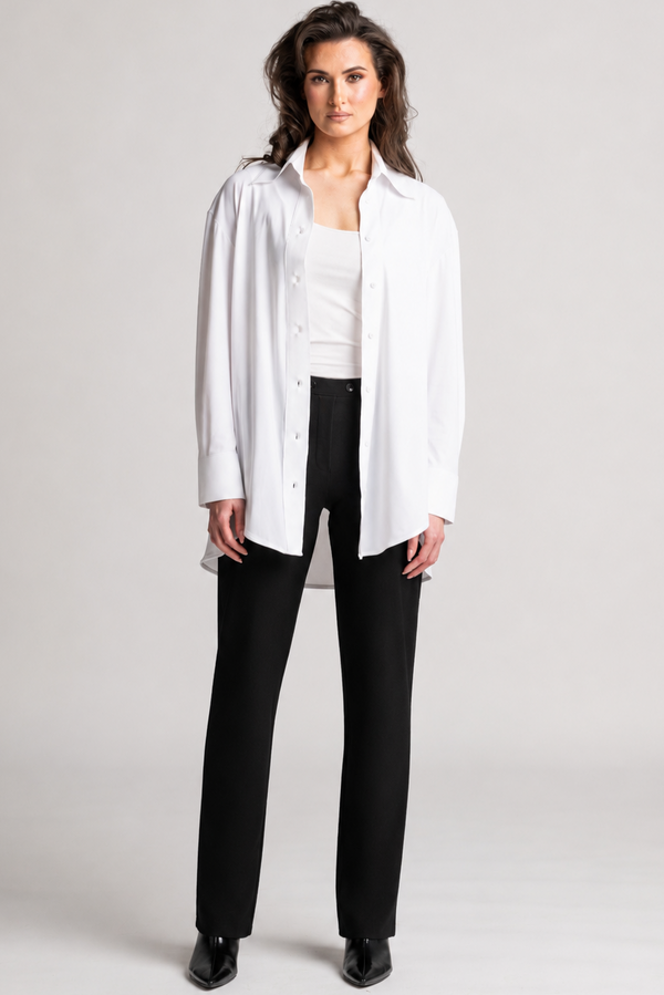 PAULA RYAN Tailored Pant - Roma Black