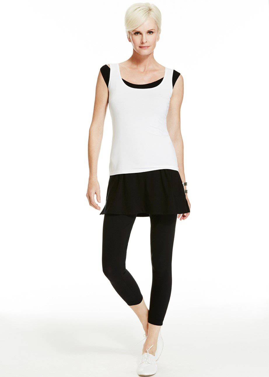 PAULA RYAN ESSENTIALS Capri Legging/pant - Classic Microjersey - Paula Ryan