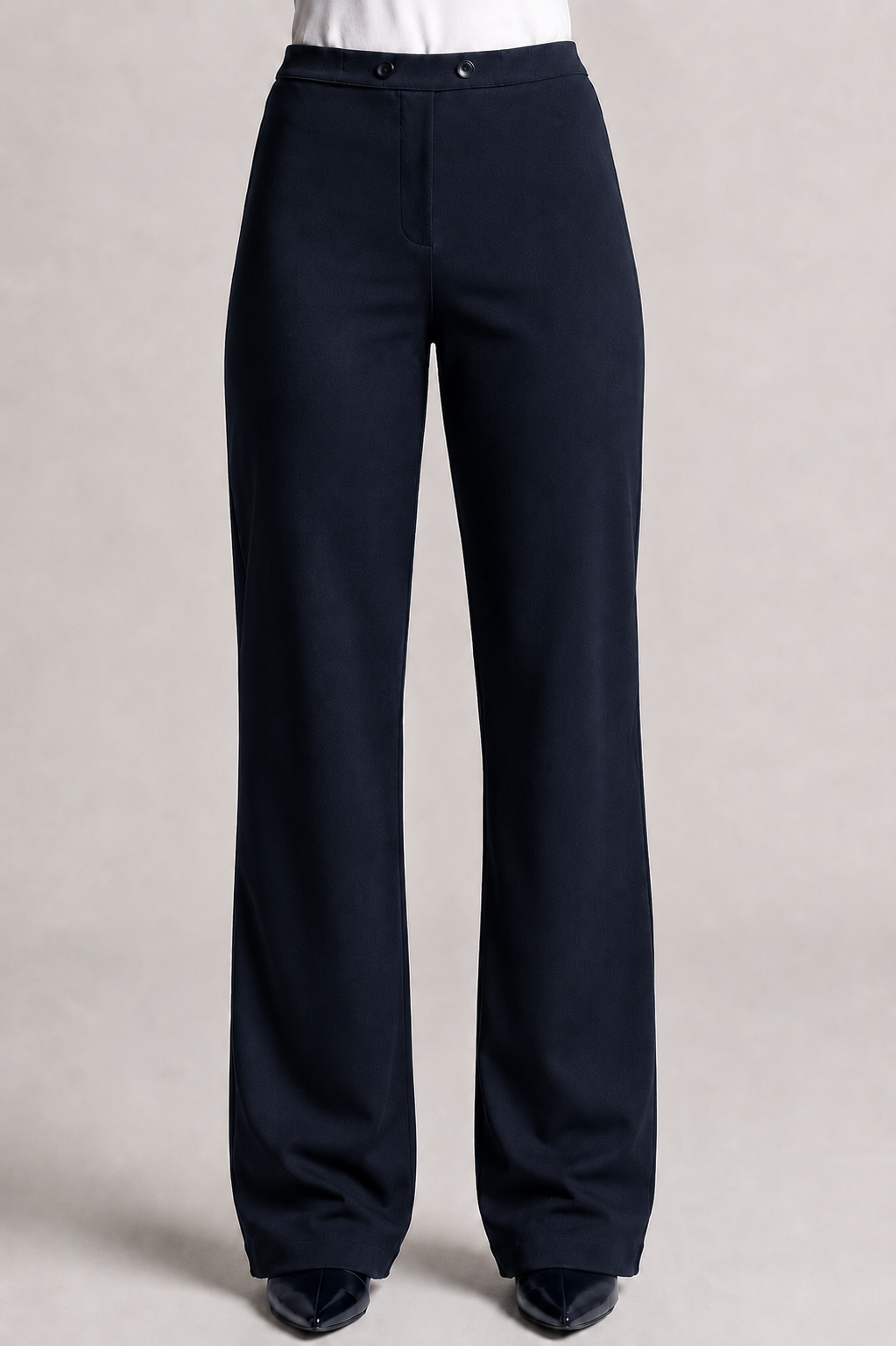 PAULA RYAN Tailored Pant - Roma Navy