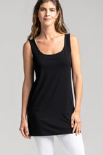 PAULA RYAN ESSENTIALS Easy Fit Singlet - Long - Micromodal - Magpie Style