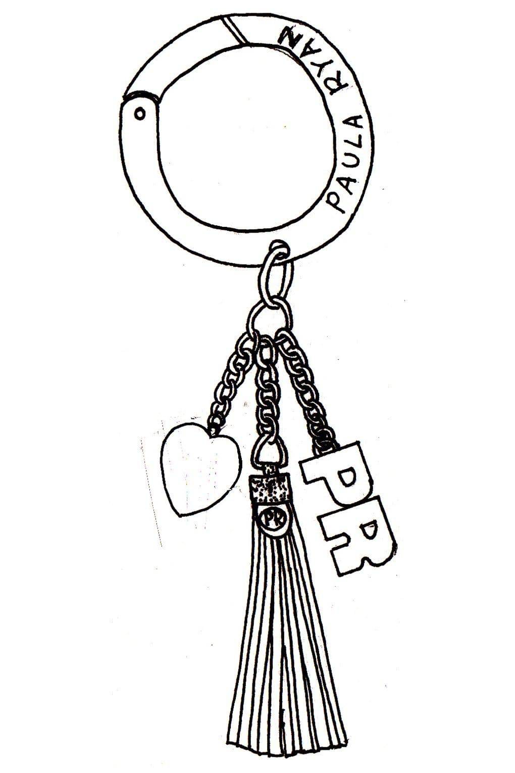 PAULA RYAN Keyring - Paula Ryan