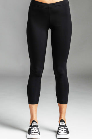 PAULA RYAN ESSENTIALS Capri Legging/Pant - Classic Microjersey