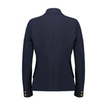 PAULA RYAN Tailored Jacket - Navy - Microjersey - PRE ORDER - Paula Ryan