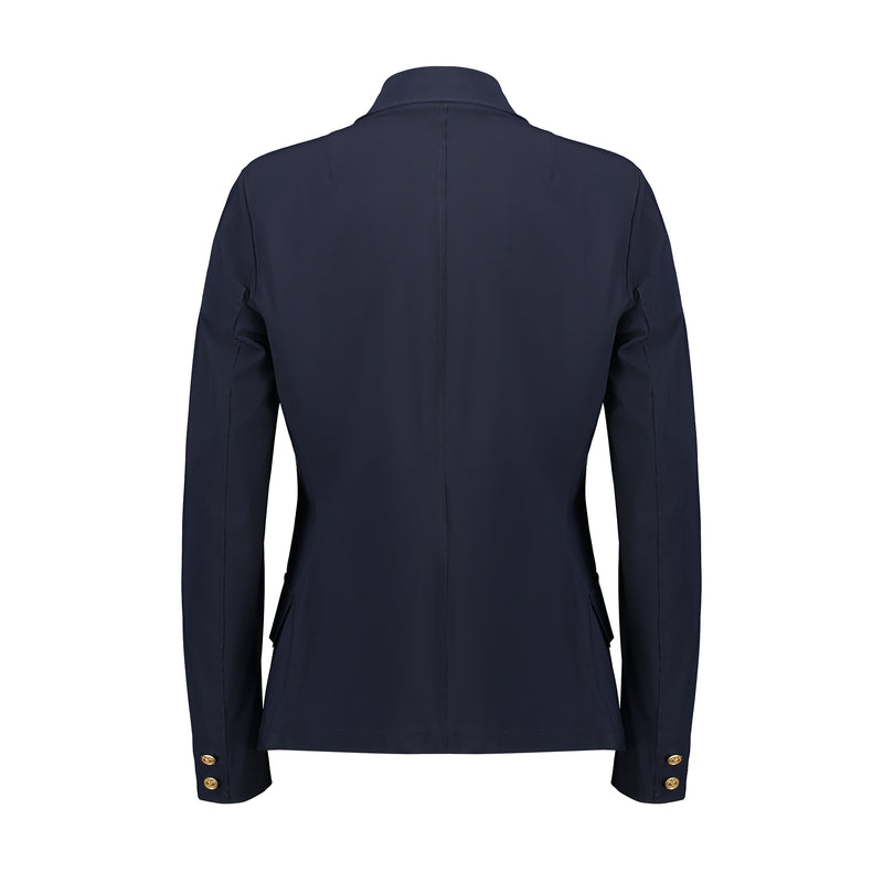 PAULA RYAN Tailored Jacket - Navy - Microjersey - PRE ORDER - Paula Ryan