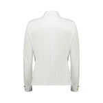 PAULA RYAN Tailored Jacket - White - Microjersey - PRE ORDER - Paula Ryan